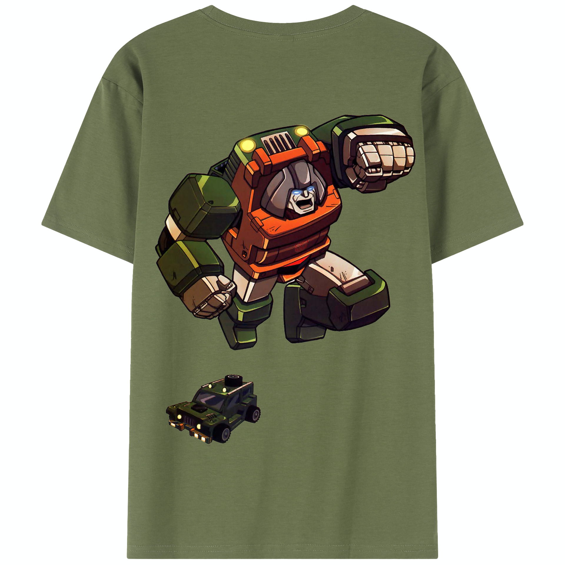（画像用）  綿100％半袖Tシャツ（背面プリント）